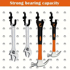 20pcs J Shape Peg Hook Organizer for Peg Board Durable