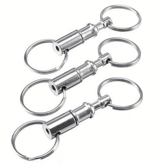 3pcs Detachable Quick Release Key Chain Carabiner Key Holder