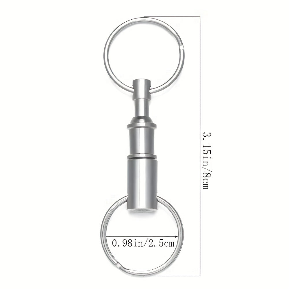 3pcs Detachable Quick Release Key Chain Carabiner Key Holder