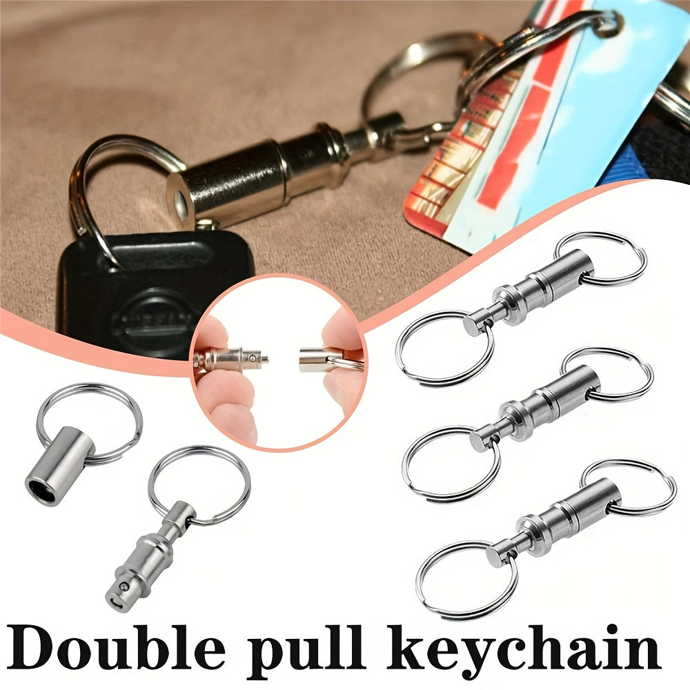 3pcs Detachable Quick Release Key Chain Carabiner Key Holder