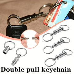 3pcs Detachable Quick Release Key Chain Carabiner Key Holder