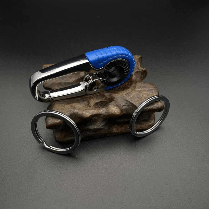 Heavy Duty Carabiner Keychain Stainless Steel Hooks