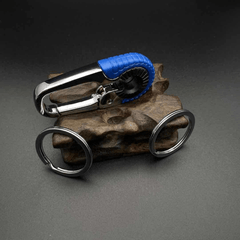 Heavy Duty Carabiner Keychain Stainless Steel Hooks