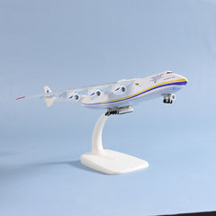 8in Alloy An 225 Aircraft Model Toy Ukraine Painted Mriya Display Model Plane