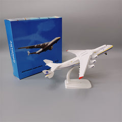 8in Alloy An 225 Aircraft Model Toy Ukraine Painted Mriya Display Model Plane