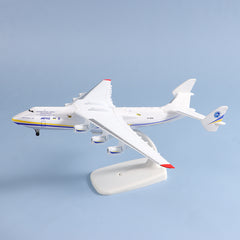 8in Alloy An 225 Aircraft Model Toy Ukraine Painted Mriya Display Model Plane