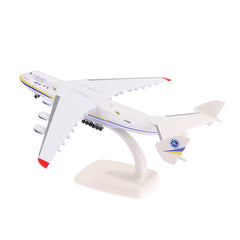8in Alloy An 225 Aircraft Model Toy Ukraine Painted Mriya Display Model Plane