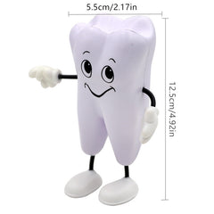 Soft PU Foam Tooth Squeeze Toy Dental Clinic Dentist Gift