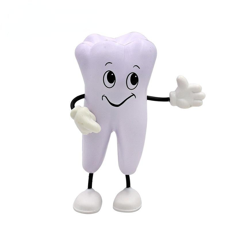 Soft PU Foam Tooth Squeeze Toy Dental Clinic Dentist Gift