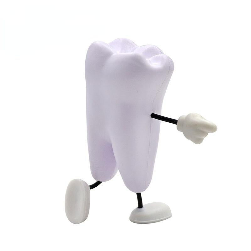 Soft PU Foam Tooth Squeeze Toy Dental Clinic Dentist Gift