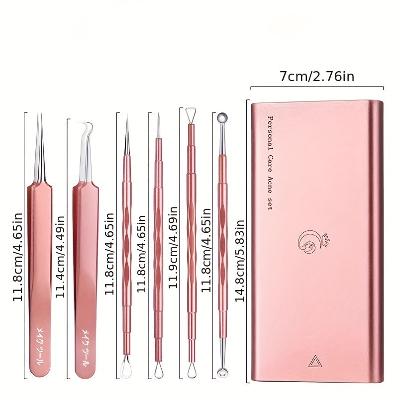 6pcs Acne Needle Set for Face Cleaning Tools