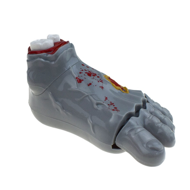 Funny Clockwork Zombie Ghost Feet Chain Doll Halloween Toy