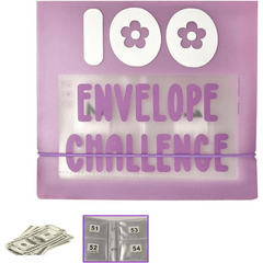 100 Money Saving Challenge Envelopes for Budgeting Planner