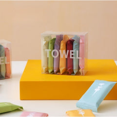 14pcs Compressed Disposable Towel Travel Face Cleansing Towel Soft Material