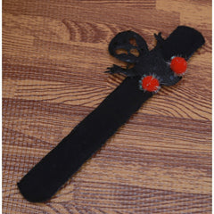10pcs Halloween Snap Bracelet Party Supplies Ghost Pumpkin Bat