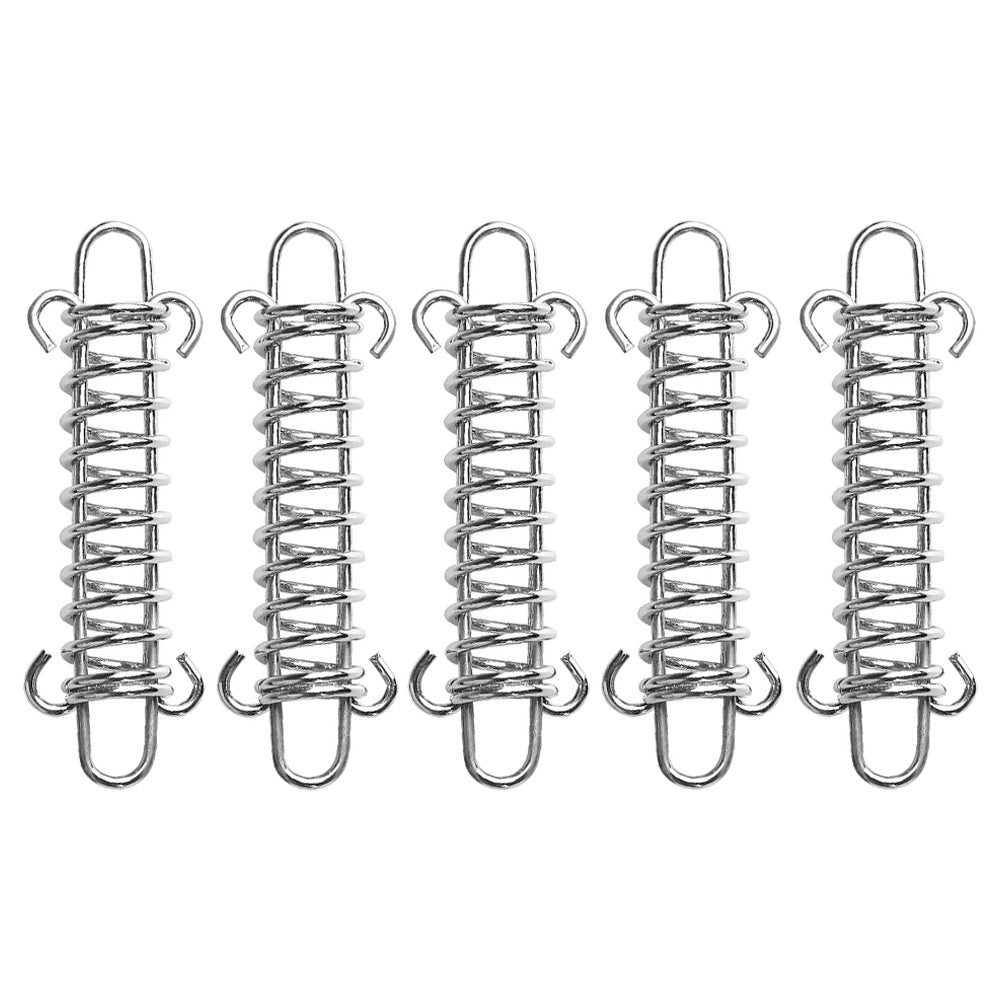 5pcs Aluminum Wind Rope Buckles Spring Hook for Camping