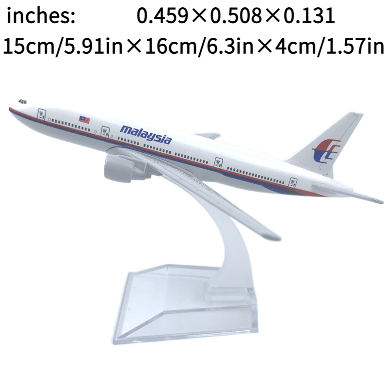 Alloy Aircraft Model Malaysia Airlines Sound 777 Aviation Gift