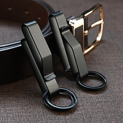 Stainless Steel Webbing Buckle Waist Keychain