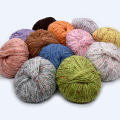 1pc Mohair Yarn Fine Good Yarn Crochet Plush Hand Knitting Thread