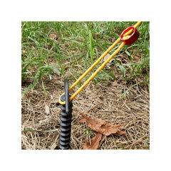 10pcs Camping Peg Ground Nails Screw Stakes Hiking Tent Stakes
