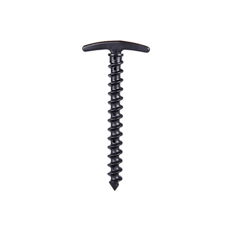 10pcs Camping Peg Ground Nails Screw Stakes Hiking Tent Stakes