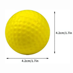 2pcs Soft Golf Balls Golf Training Balls Golf Practice Balls Golf Aid Balls