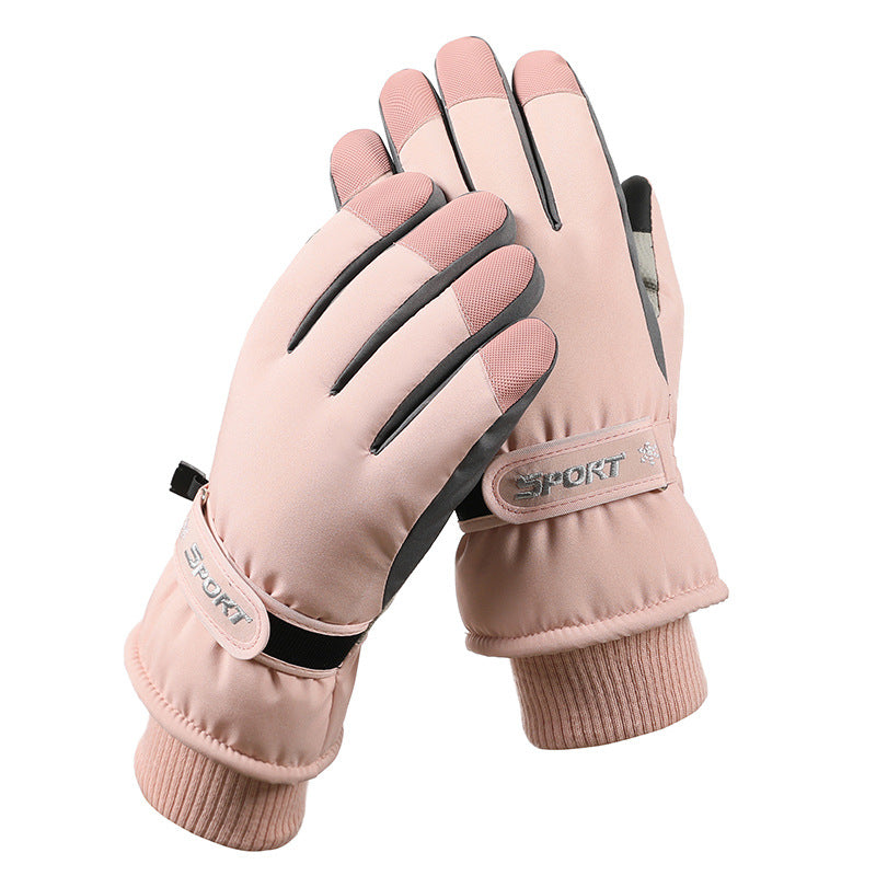 Warm Skiing Gloves Men Women Cycling Touch Screen Non-slip Sports Gloves