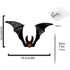 Halloween Window Hangings Hanging Crow Bat Ghost Decoration