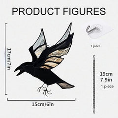 Halloween Window Hangings Hanging Crow Bat Ghost Decoration