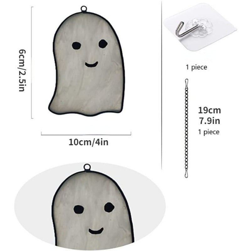 Halloween Window Hangings Hanging Crow Bat Ghost Decoration