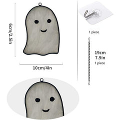 Halloween Window Hangings Hanging Crow Bat Ghost Decoration