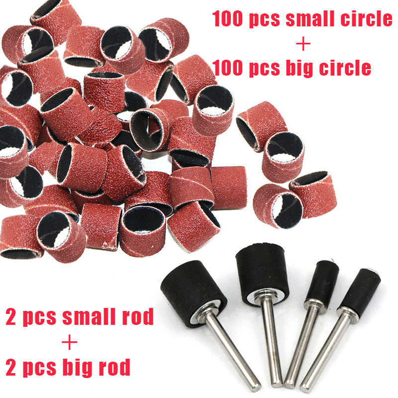 Special Sanding Ring Grinding Sleeves Sandpaper For Polishing Wood Metal Plastic