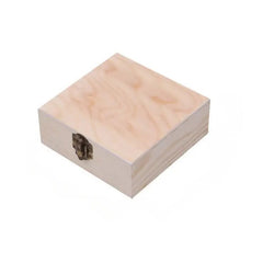 Wooden Jewelry Storage Box Tabletop Decor