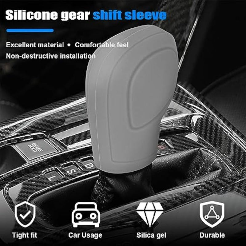 Car Silicone Gear Cover for Automatic Transmission - Universal Soft Gear Cover