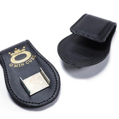 Magnetic Pool Cue Chalk Holder With Belt Clip