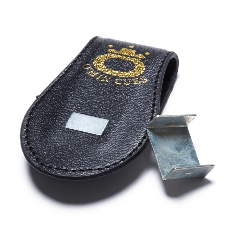 Magnetic Pool Cue Chalk Holder With Belt Clip