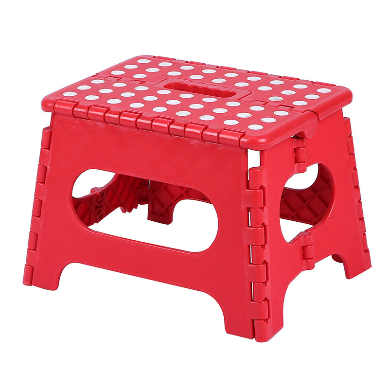 1pc Foldable Step Stool Plastic Folding Step Stool For Kitchen