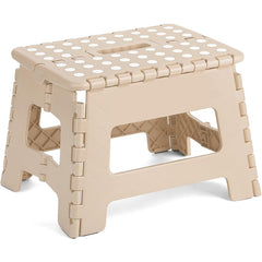 1pc Foldable Step Stool Plastic Folding Step Stool For Kitchen