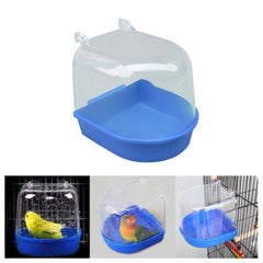 Bird Hanging Bath Cube for Parrots Cockatiel Shower Box