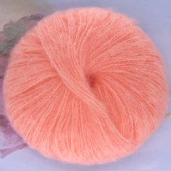 4balls Mohair Yarn Soft Acrylic Hand Knitting DIY Shawl Scarf Thread Yarn