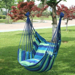 Portable Outdoor Camping Tent Hammock Swing Chair with 2 Pillows