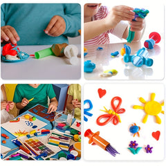10pcs Clay Dough Tools Set Play Dough Non Toxic Modeling Dough Tool Set