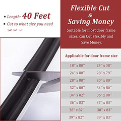 12-19 Meter V-Shaped Q Foam Kerf Weatherstripping Seal Strip
