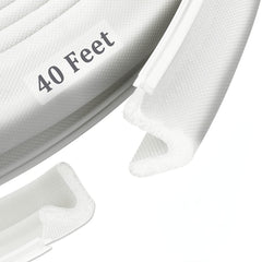 12-19 Meter V-Shaped Q Foam Kerf Weatherstripping Seal Strip