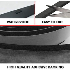 Foam Strip Roll 4x10' 1 4 Thick Weather Seal High Density Strip Adhesive Backing