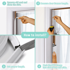 Foam Kerf Door Seal 6.0M Weatherstripping