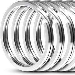 50pcs Stainless Steel Key Ring Keychain for Camping Hiking