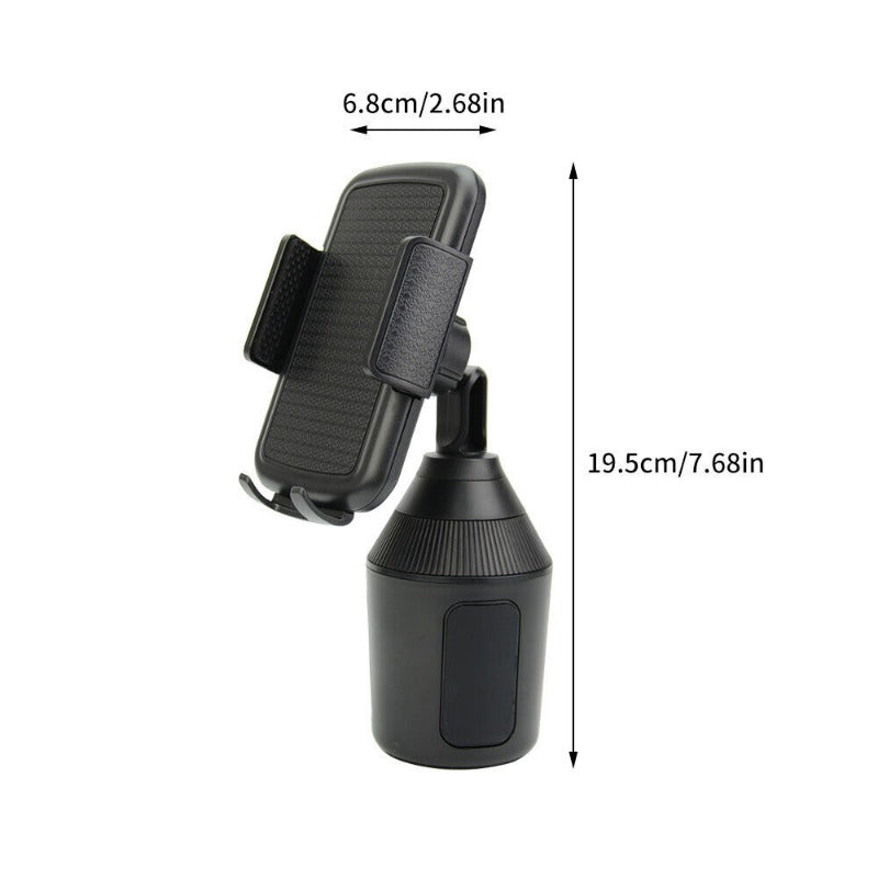 360 Adjustable Car Mount Cell Phone Holder Cup Cradle Holder