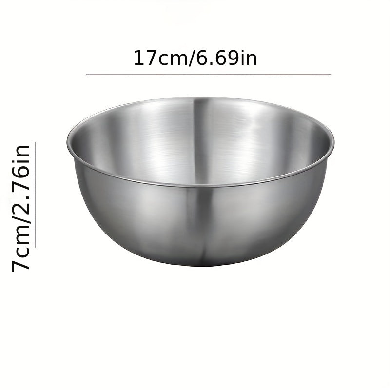 Stainless Steel Bowls With Scale for Outdoor Camping Picnic