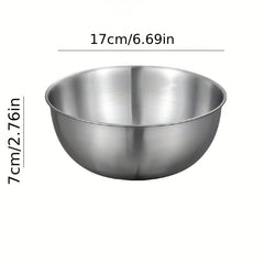 Stainless Steel Bowls With Scale for Outdoor Camping Picnic